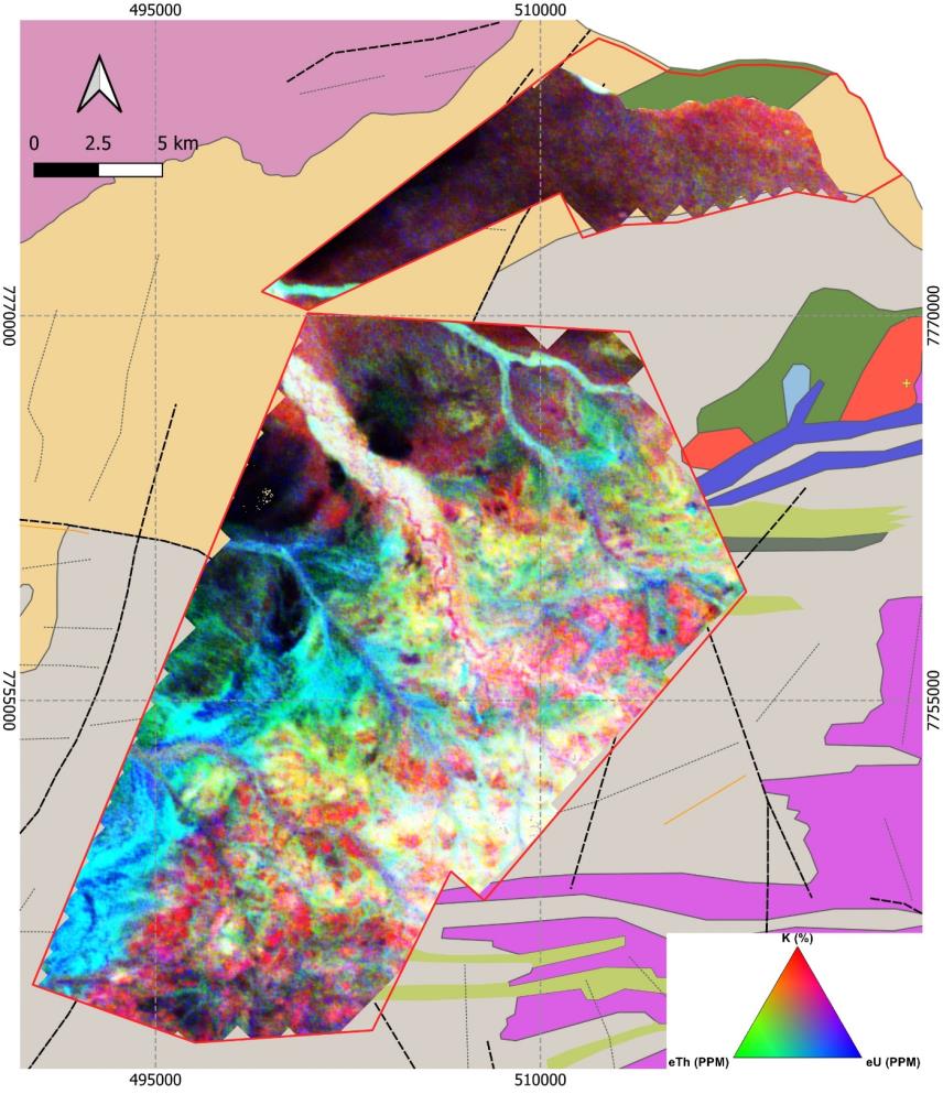 Maitengwe ternary radiometric response